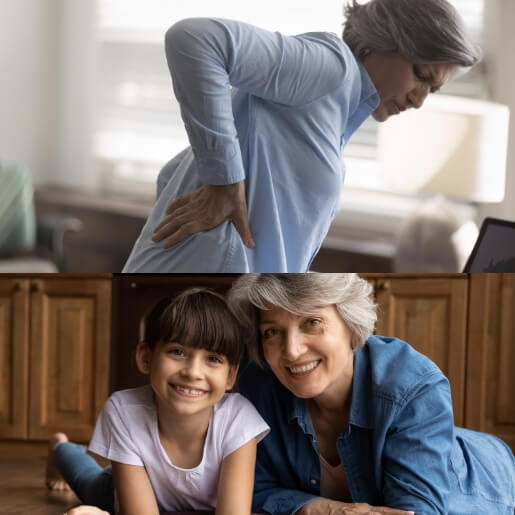 Edith din Cluj: 99% de eliminare a artrozei avansate