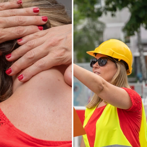   Julia ze Szczecina: nadwyrężone mięśnie karku przestały dokuczać