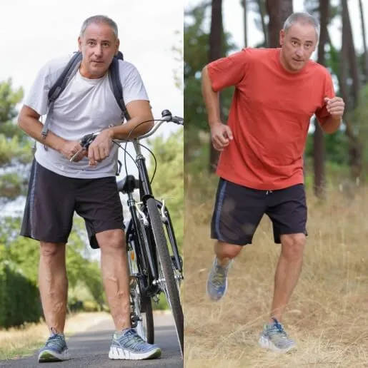 Anton: znebil se je modric, izbočenih in zvitih žil