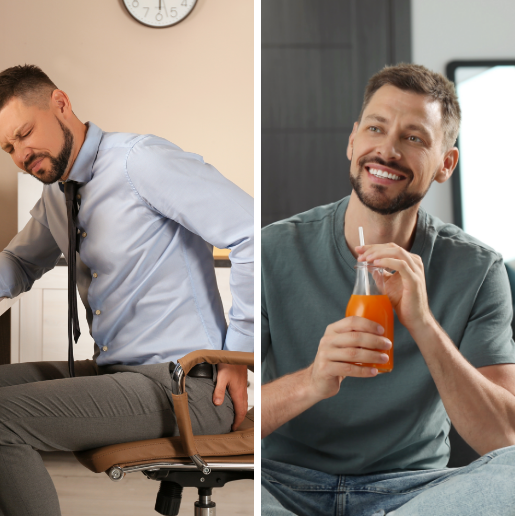 Andrzej z Kołobrzegu: wizyty w toalecie przestały być bolesne