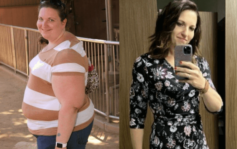 Tady jsem já před začátkem užívání přípravku a 7 týdnů po zahájení jeho užívání